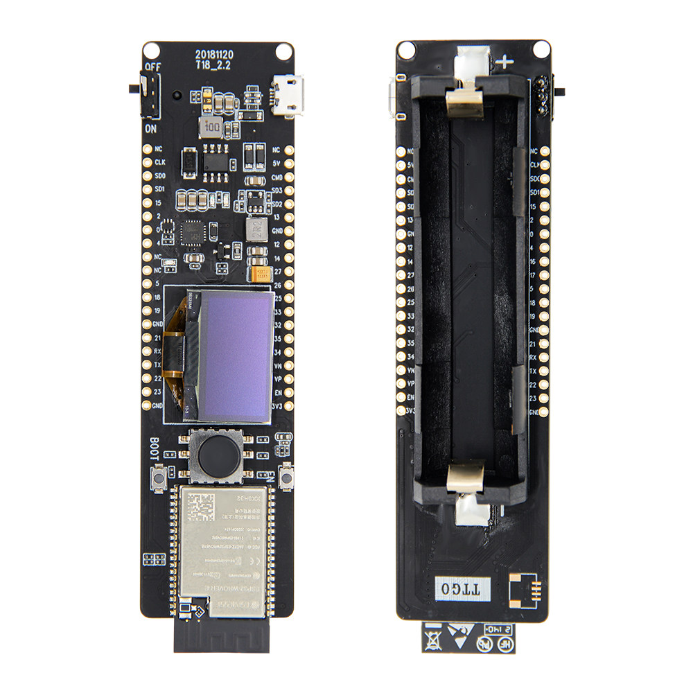 Ttgo Tdisplay - LILYGO TTGO T-컨트롤러 ESP32 OLED 개발