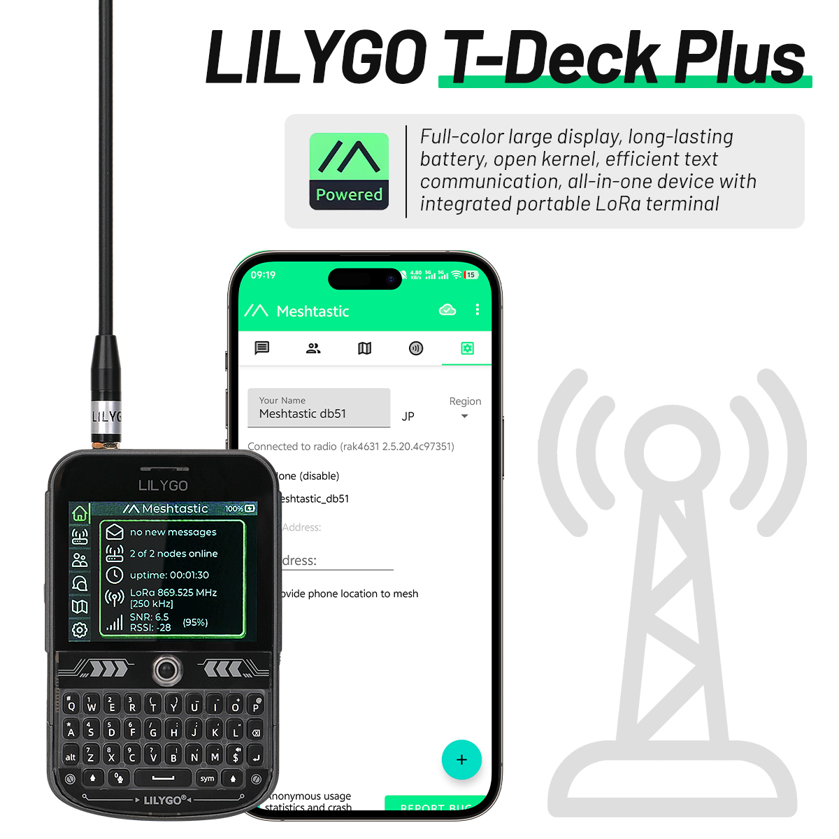 Ttgo T Watch - LILYGO T-Deck Plus Lora 메쉬 라디오