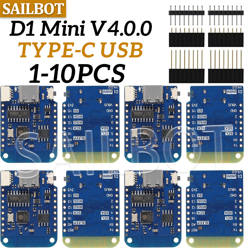 Wemos D1 Mini - 1-10PCS WeMos D1 미니 ESP8266 WIFI