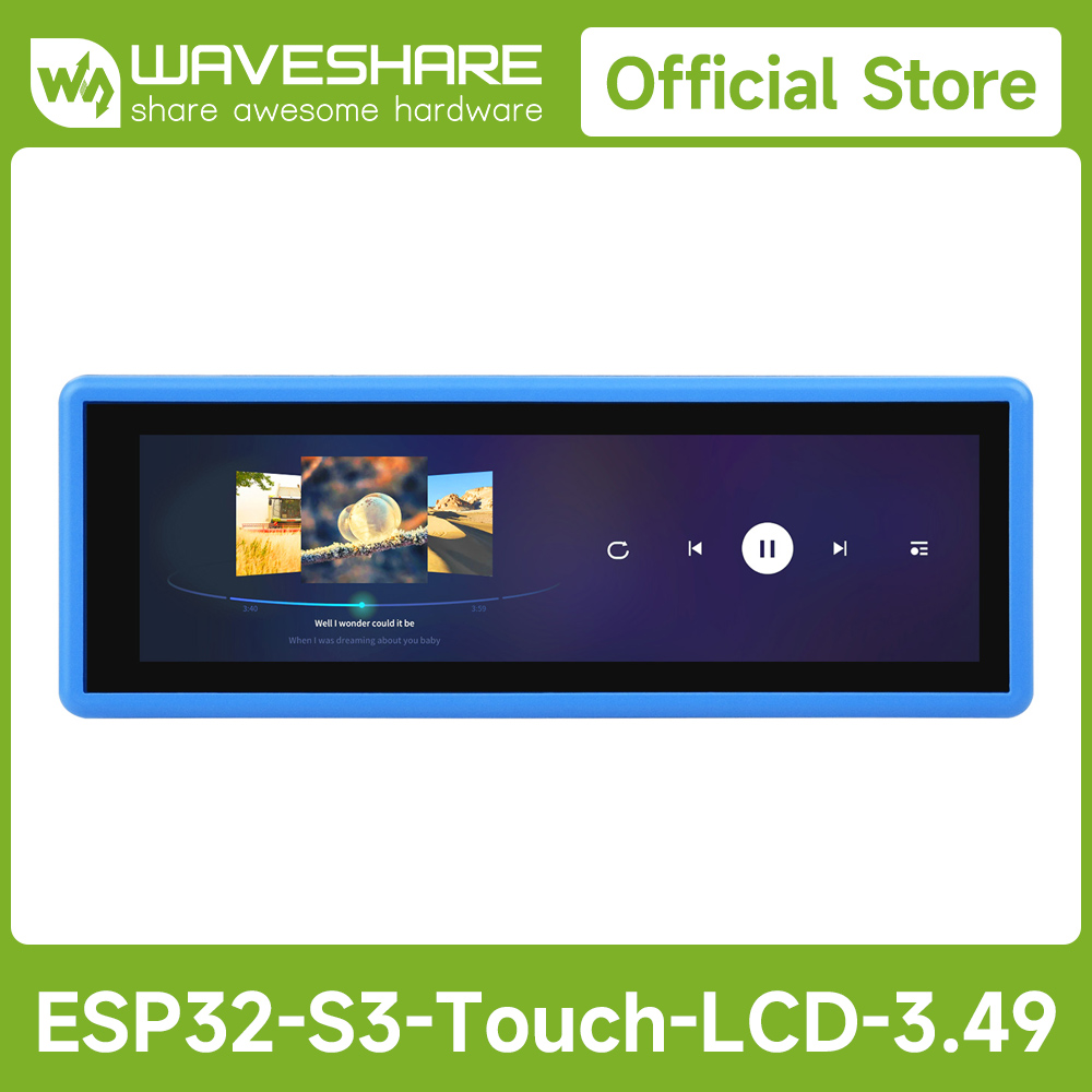 Doit Esp32 - 3.49인치 IPS 정전식 터치 디스플레이 172×640을
