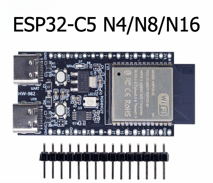 Devkitc - Esp32-c5-devkitc-1 N4/N8/N6 코어 보드 개발 보드