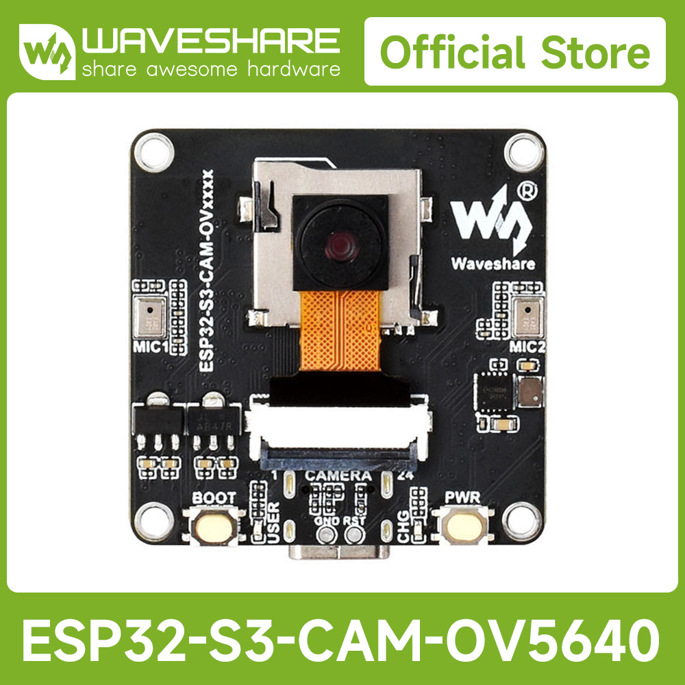 Doit Esp32 - Waveshare ESP32-S3 AIoT 카메라 개발 보드,