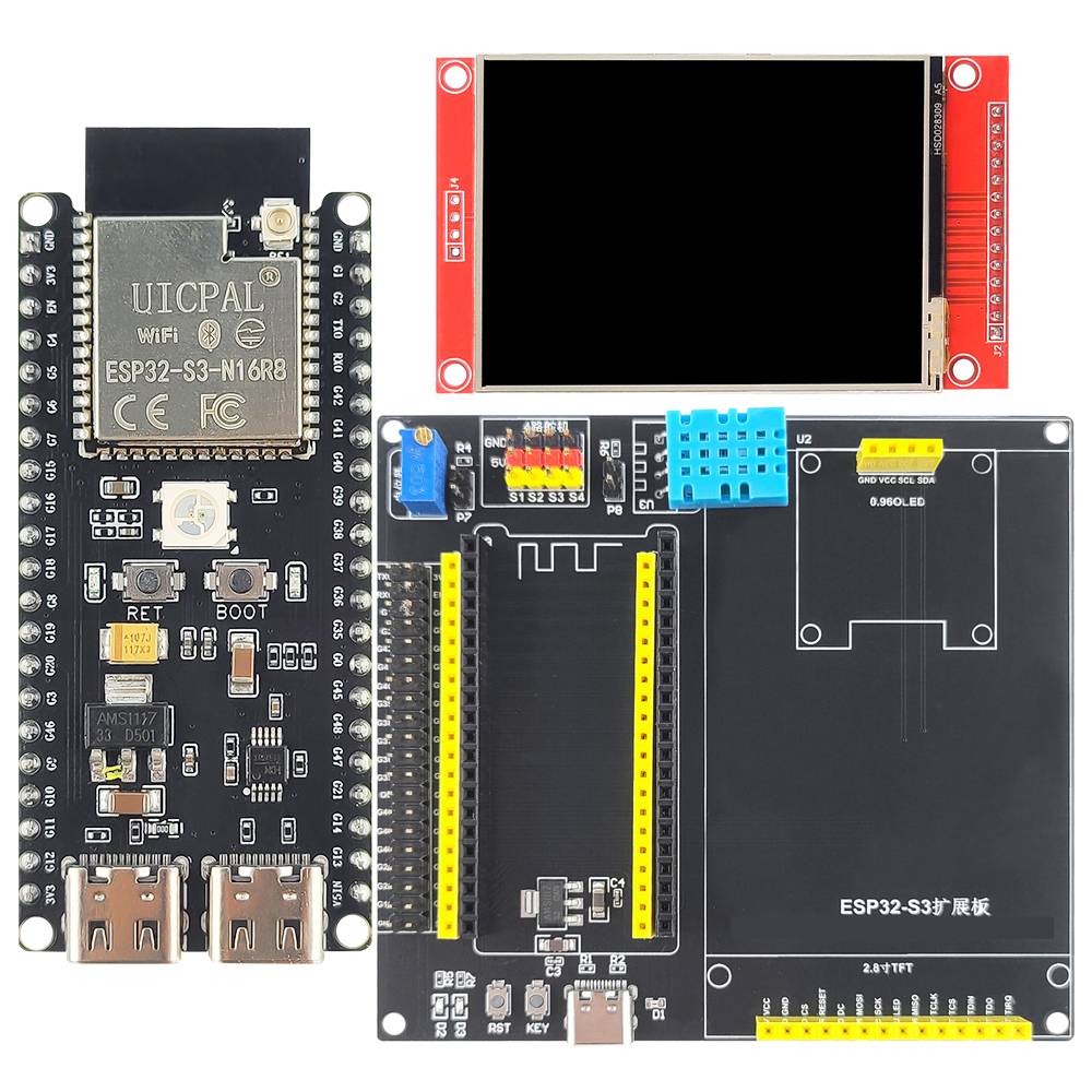 Esp32 S3 Devkitc 1 - ESP32-S3-DevKitC-1 개발 보드 키트, 2.8인치 TFT
