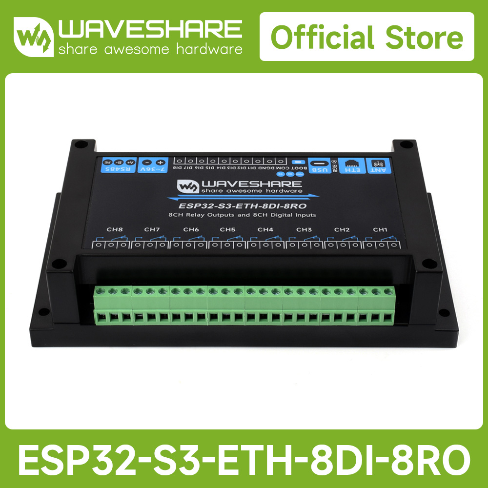 Waveshare 산업용 8 채널 ESP32-S3 Wi - Doit Esp32 리뷰 및 가격