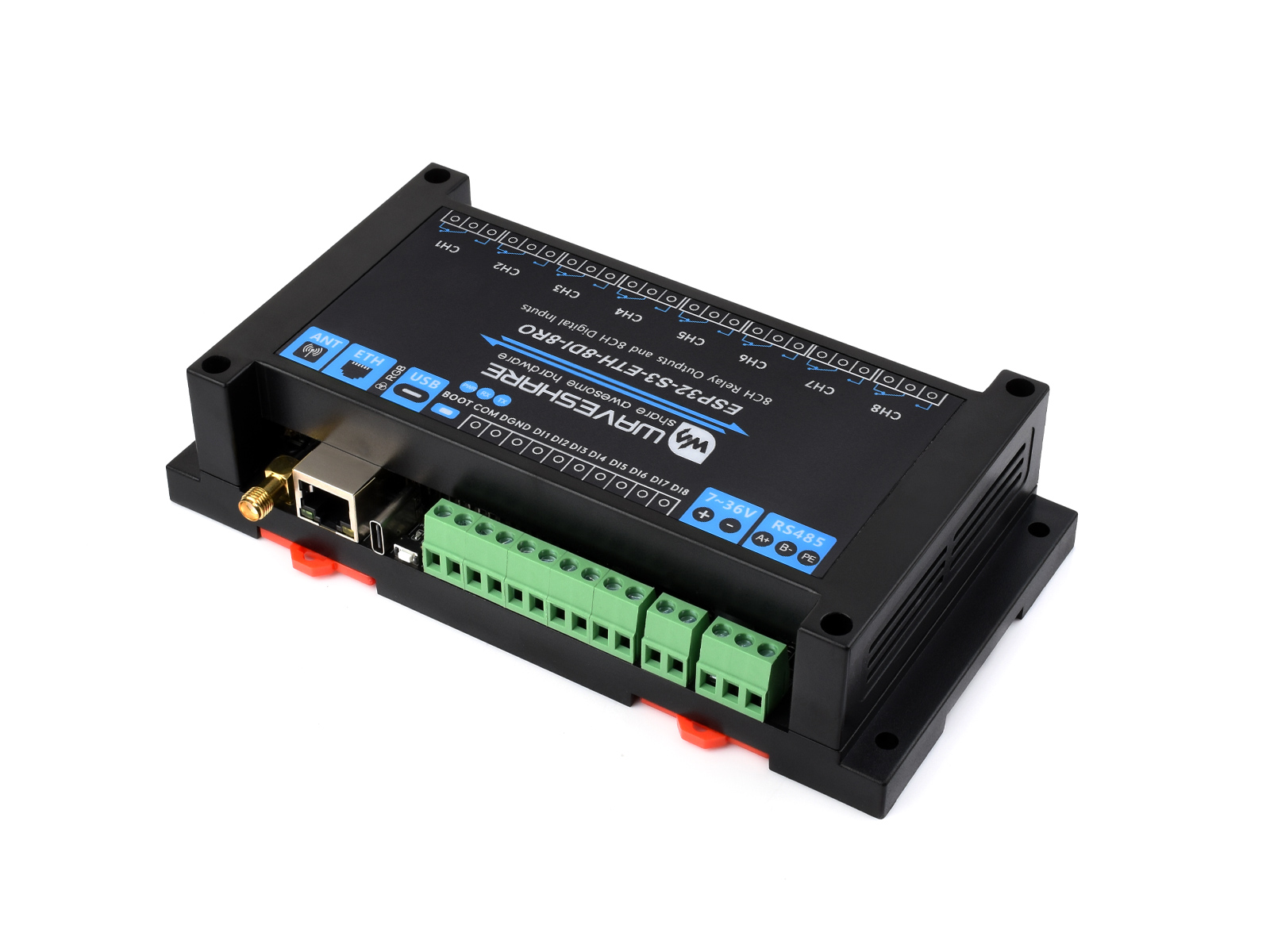 Waveshare 산업용 8 채널 ESP32-S3 Wi - Doit Esp32 리뷰 및 가격
