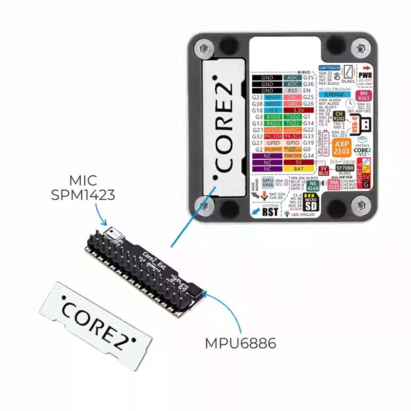 M5stack Core2 V1.1 ESP32 Wifi  - M5Stack Core2 리뷰 및 가격