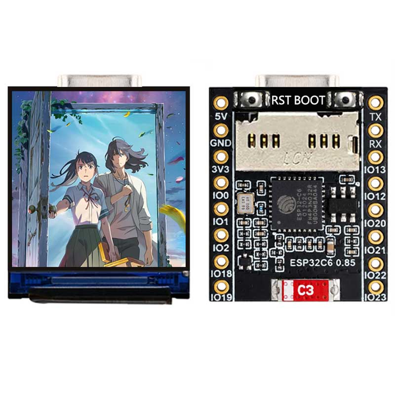 ESP32 C6 0.85인치 128X128 IPS 스크 - Doit Esp32 리뷰 및 가격