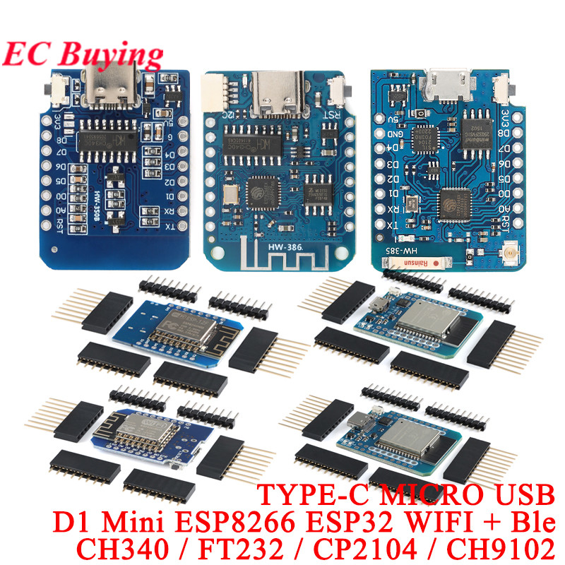 10Pcs/1pc WeMos LOLIN D1 미니 프로 - D1 Mini Pro 리뷰 및 가격