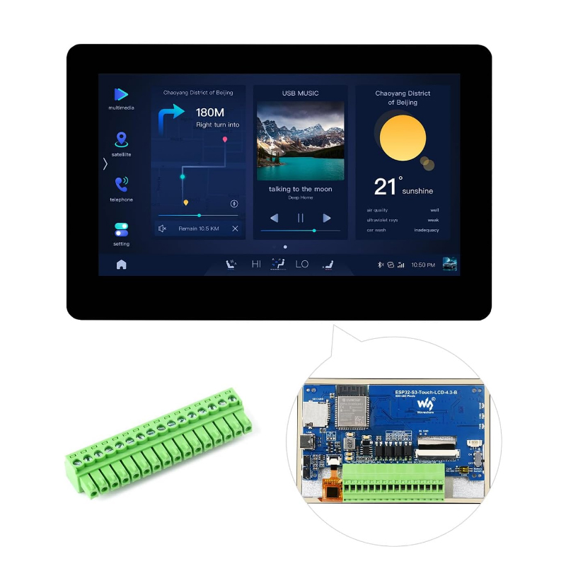Waveshare ESP32-S3 4.3인치 IPS 터 - Lolin S3 리뷰 및 가격