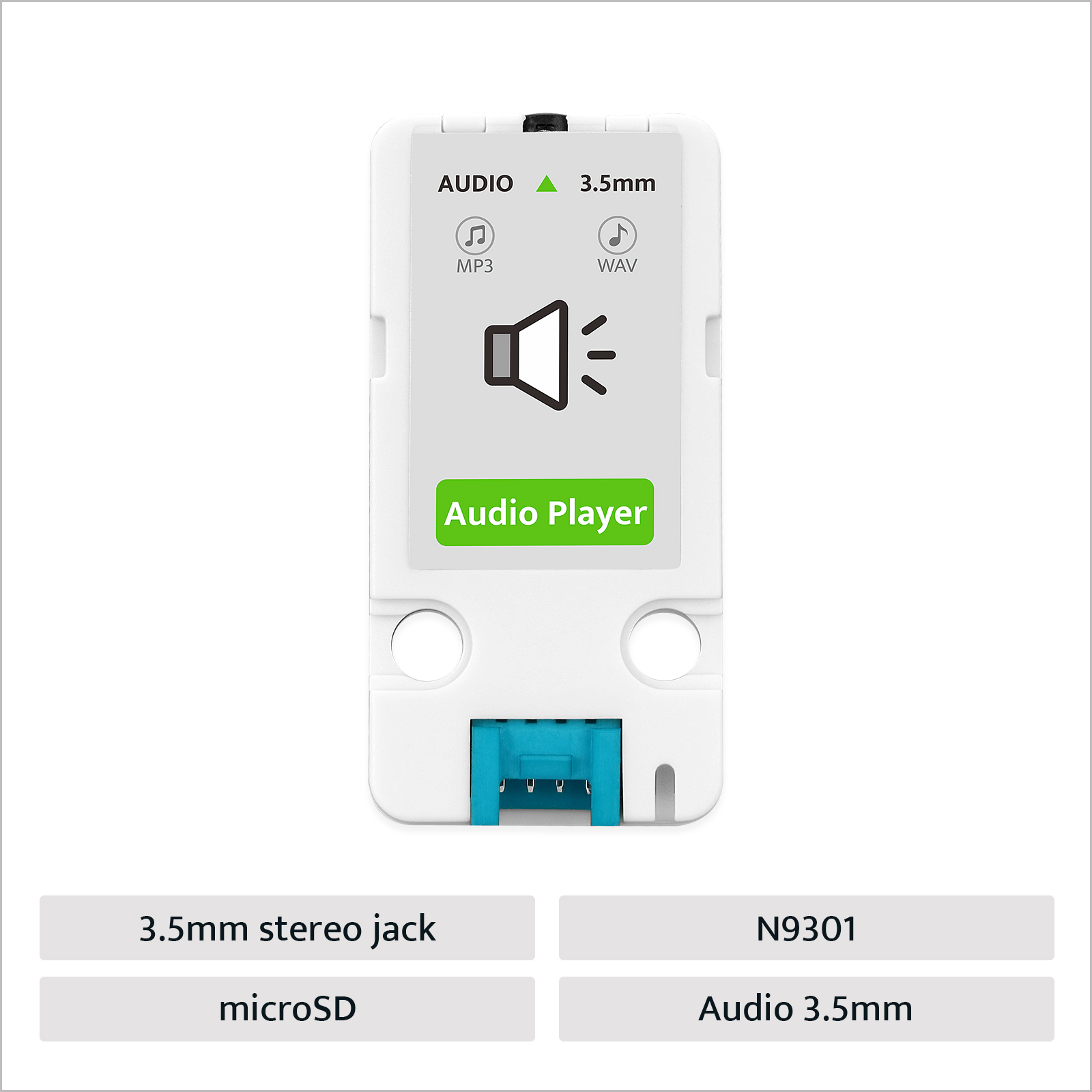 M5Stack 공식 오디오 플레이어 유닛 (N9301) - M5Stack 리뷰 및 가격