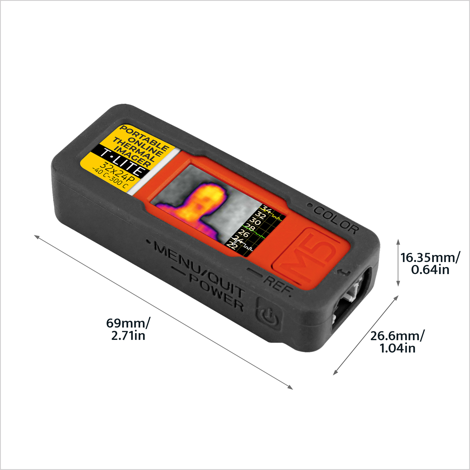 공식 M5Stack T-Lite 열상 카메라 Dev 키 - M5Stack Core2 리뷰 및 가격