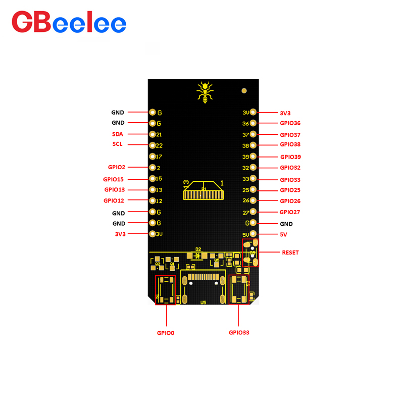 2PCS GBeelee BL-MZ-A009 TTGO T - Ttgo Tdisplay 리뷰 및 가격