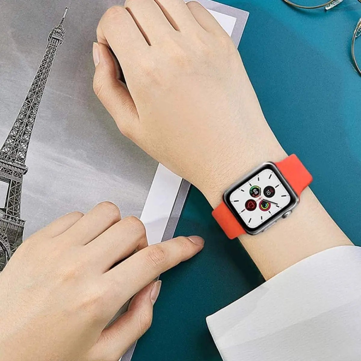애플 워치 밴드용 솔로 루프 실리콘 40mm 44mm  - Ttgo T Watch 리뷰 및 가격