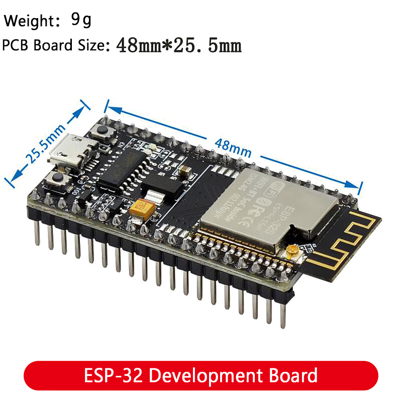 NodeMCU ESP-32S ESP-WROOM-32E  - Nodemcu 32S 리뷰 및 가격