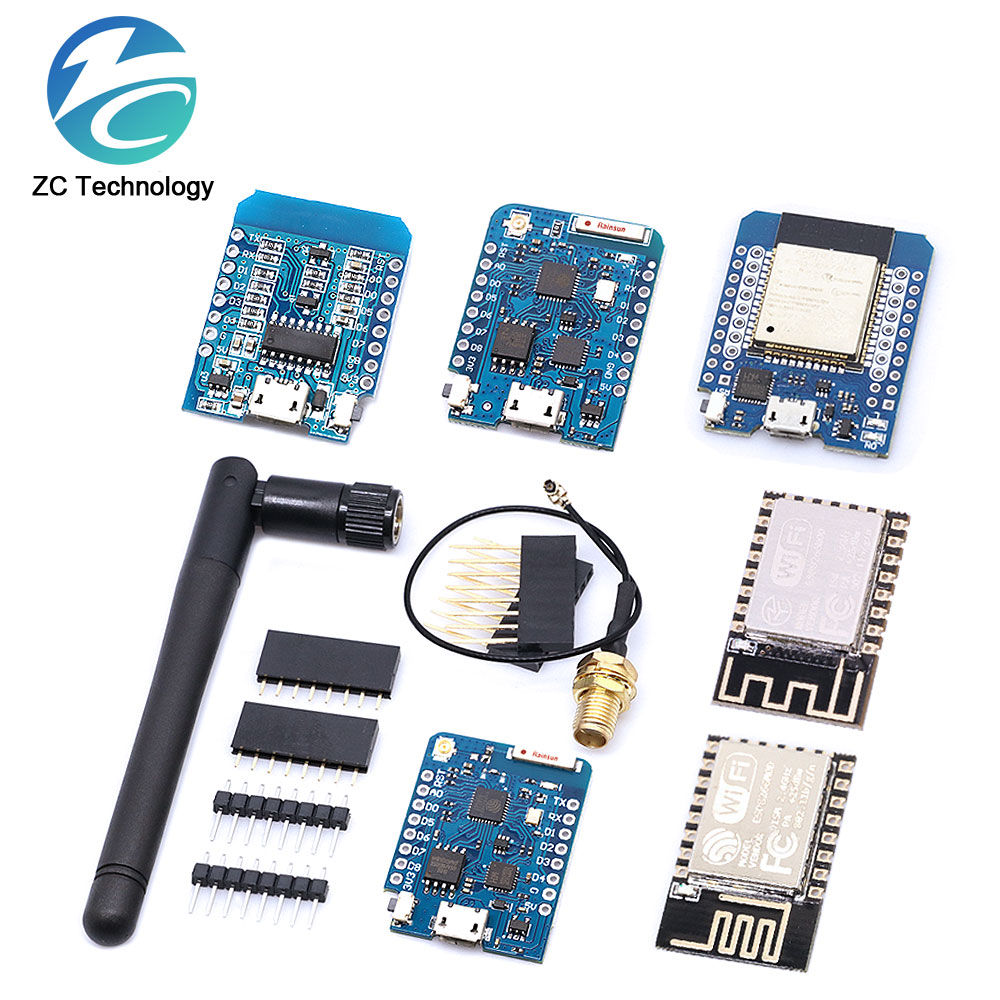 ESP8266 ESP-12 ESP-12F CH340G  - Wemos D1 Mini 리뷰 및 가격