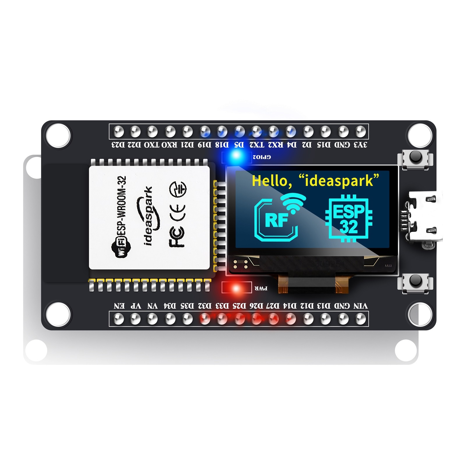 아이디어스파크 ®   0.96인치 OLED 디스플레이, - Lolin D32 리뷰 및 가격