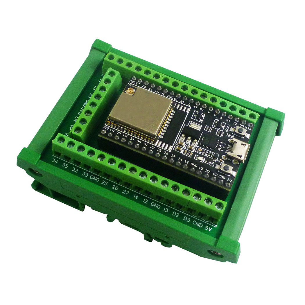 ESP32 DIN 레일 마운트 스크류 터미널 블록 어댑 - Devkitc 리뷰 및 가격
