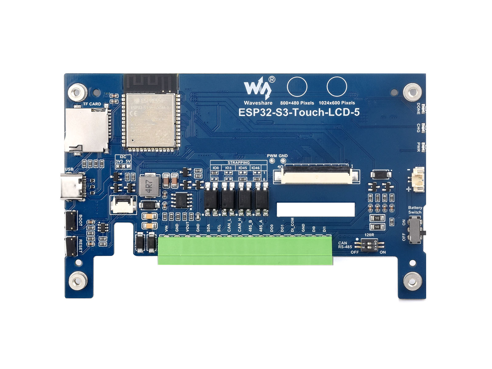 Waveshare ESP32-S3 5인치 정전식 터치  - Doit Esp32 리뷰 및 가격