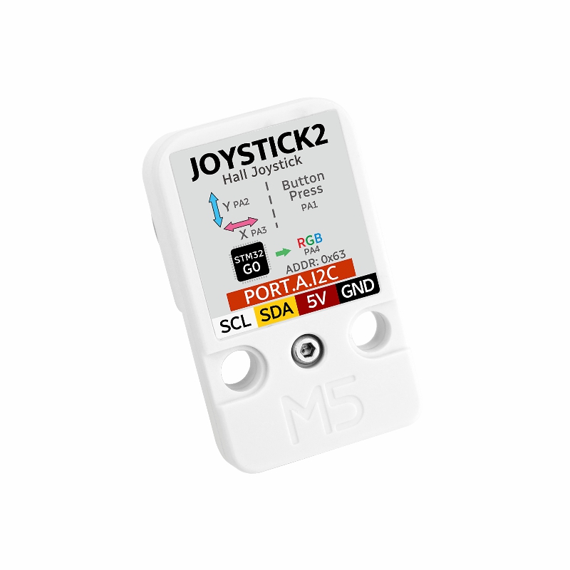 M5Stack 공식 I2c 조이스틱 2 유닛(STM32 - M5Stack 리뷰 및 가격