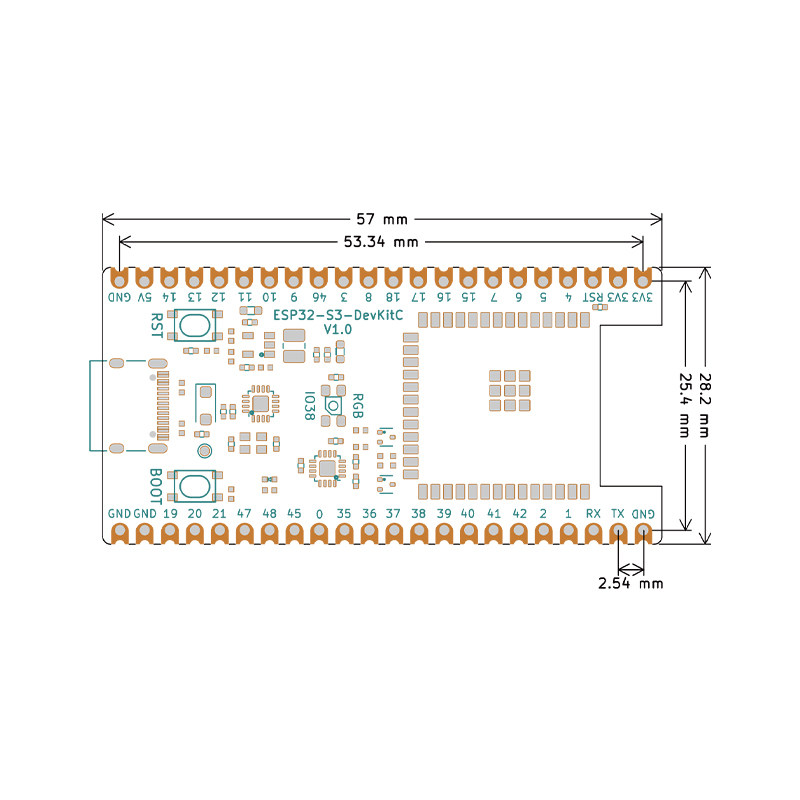 ESP32 S3 코어 보드 개발 보드 ESP32 S3  - Esp32 S3 Devkitc 1 리뷰 및 가격