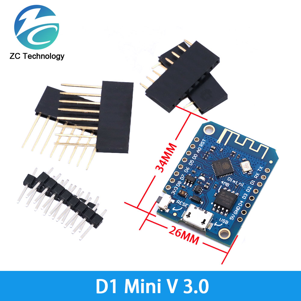 WeMos 데이터 로거 와이파이 개발 보드용 USB,  - Wemos D1 Mini 리뷰 및 가격