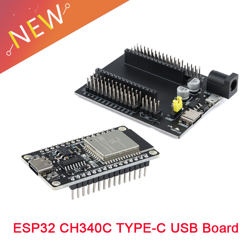 ESP32 개발 보드 TYPE-C, USB CH340C - Devkitc 리뷰 및 가격