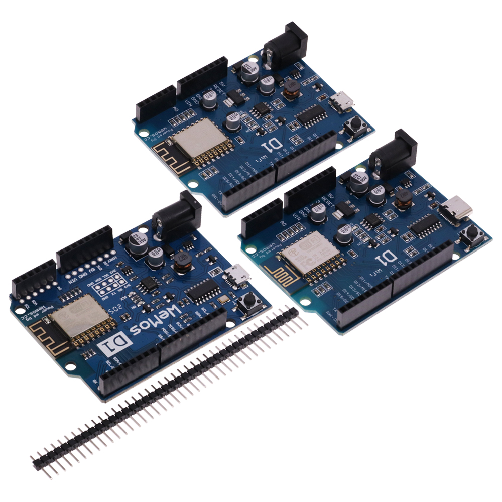 ESP-12E WeMos 스마트 전자 와이파이 개발 보 - Wemos D1 리뷰 및 가격