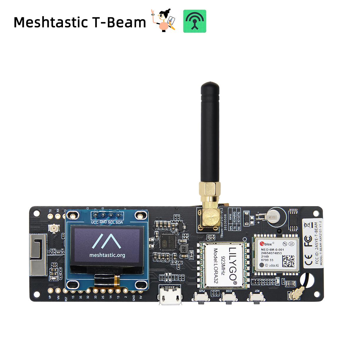 LILYGO® TTGO Meshtastic T-Beam - Ttgo Tdisplay 리뷰 및 가격