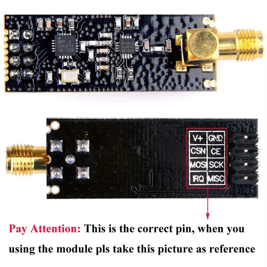 1/2Pc NRF24L01+PA+LNA 무선 트랜시버  - Ttgo T Watch 리뷰 및 가격