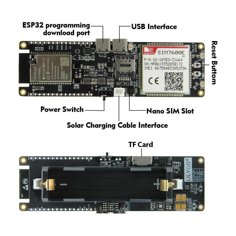 재고 있음 LILYGO T-SIM7600G-H R2 T - Doit Esp32 리뷰 및 가격