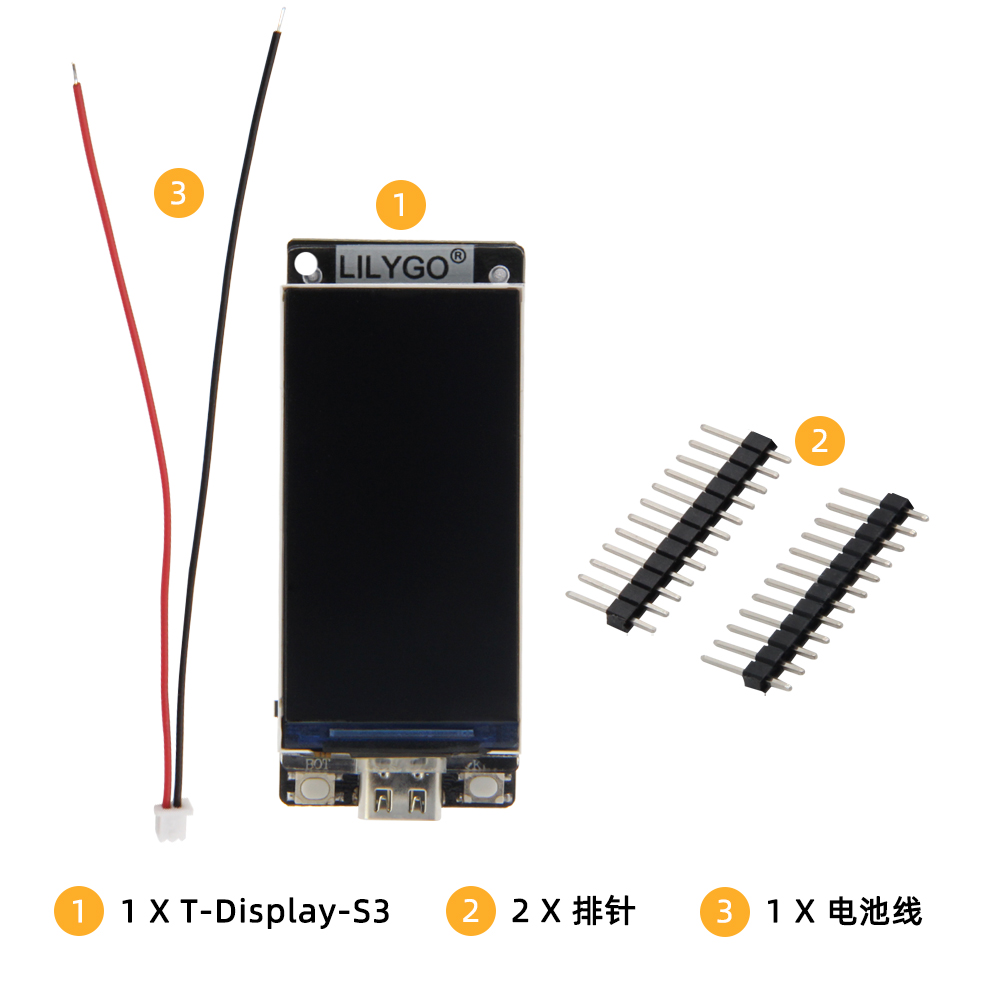 LILYGO T-Display-S3 1.9인치 LCD  - Lolin S3 리뷰 및 가격