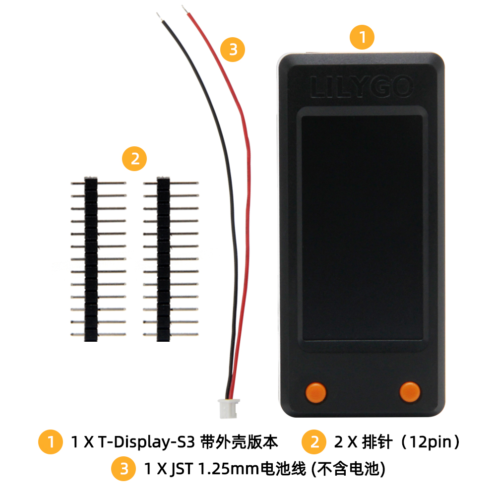 LILYGO T-Display-S3 1.9인치 LCD  - Lolin S3 리뷰 및 가격